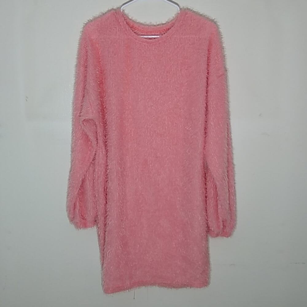 Fun pink party dress size small.  Edgy, Funky